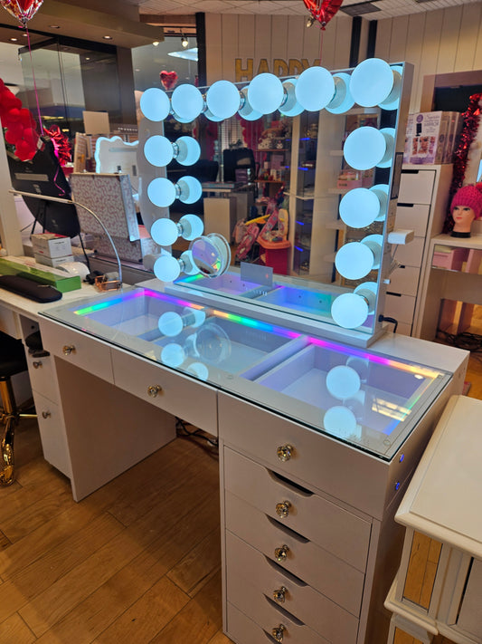 Vanity and Bluetooth mirror